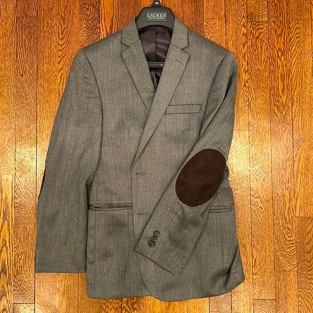 Ralph Lauren Boys Classic Herringbone Sports Coat
